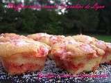 Muffins carrés roses à la praline de Lyon (R7 de s.Dudemaine) *Vous allez vous régaler