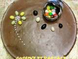Gâteau de Pâques   croustillant mousse chocolat au lait et chocolat noir