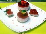 Mini-bavarois fraises speculoos