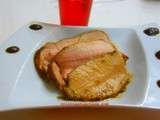 Roti de porc laqué au sirop d’érable