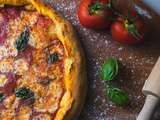 Pizza Tomate, Mozzarella et Basilic Frais