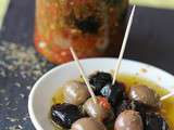 Olives marinées #non-concours Tomates sans graines#