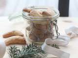 Vanille Kipferl (biscuits amande et vanille)