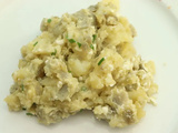 Écrasé de pommes de terre, artichaut et feta