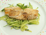 Filet de rouget aux courgettes