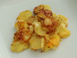 Gratin de pommes de terre aux 3 fromages