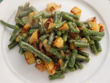 Haricots verts  de la haute patate 