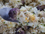 Salade de riz et brocoli du Cap
