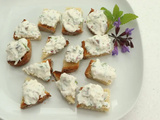 Tartinade radis-sardine