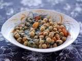 Soupe de pois chiches (revithia soupa)