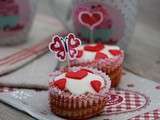 Cupcakes de la Saint-Valentin