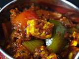 Cuisine indienne Kadhai paneer en vidéo