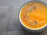 Soupe de carottes au gingembre en vidéo