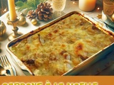 Cardons à la moelle, au lard et oeufs, cuisinés à l'ancienne