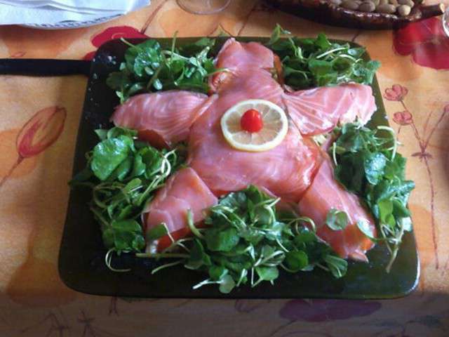 Recettes de Salade au saumon de Cuisine maison comme autrefois