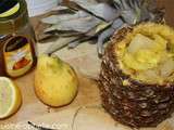 Ananas à la poire Vanillée