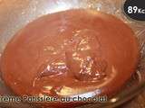Crème patissière au chocolat allégée et tout aussi goutue – 89 kcal