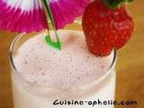 Milkshake à la fraise – 70kcal