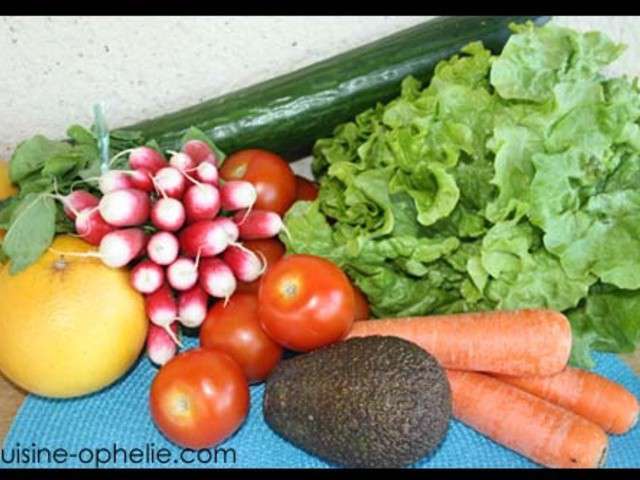 Recettes de Crudités de cuisine-ophelie