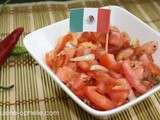 Salade de tomates à la Méxicaine – 21 kcal