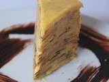 Chandeleur : gâteau de crêpes, orange curd et pâte à crêpe de Pierre Hermé