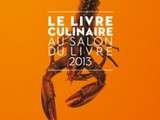 Livre culinaire au Salon du Livre de Paris