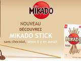 Mikado sans chocolat, vous vous y attendiez, vous