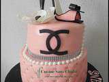 Gâteau à thème : Chanel et escarpin