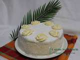 Layer cake ananas et coco