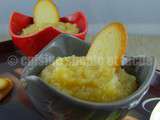 Compote pommes bananes vanille