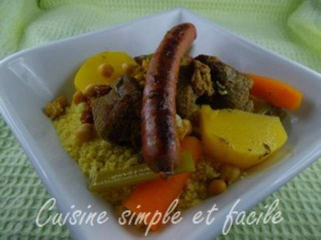 Couscous du Dimanche au Boeuf