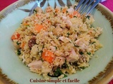 Salade de semoule lendemain de couscous