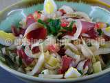 Salade vitaminée d'endives au magret de canard