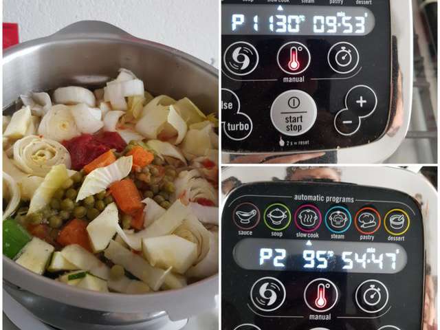 Recettes de Cuisine Companion Moulinex et Soupe