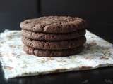 Cookies au cacao et pistaches