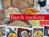 Batch cooking du livre de Pascale Weeks
