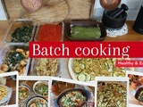 Batch cooking healthy et réconfortant
