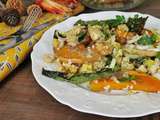Salade de légumes rôtis, Recette du livre « Mes premiers pas en batch cooking Veggie »