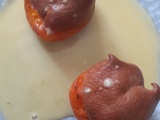 Abricots meringués