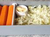Bento salade de chou et surimi