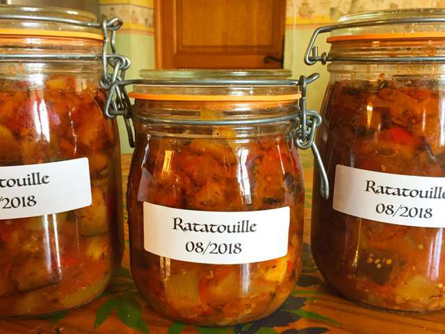 Sterilisation Ratatouille Combien De Temps Le Parfait