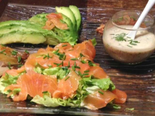 Recettes de Salade au saumon de CuisineBlog