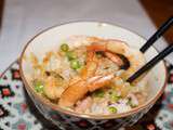 Riz Cantonais gourmand aux crevettes