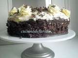 Gâteau chocolat mousse pralinoise