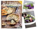 Campagne Gourmande… Nouveau magazine culinaire à découvrir