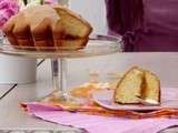 Goûté du dimanche : Biscuit de Savoie à la confiture de mangue et rhum brun