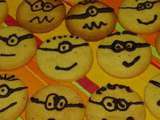 Biscuits décorés en Minions