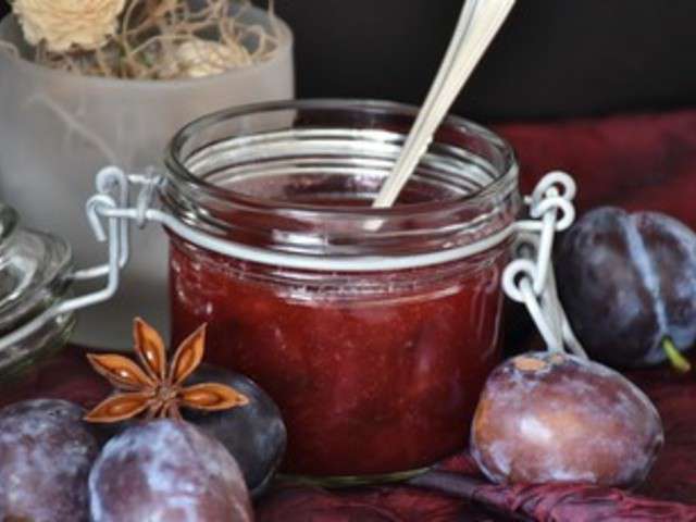 Recettes de Confiture de prunes