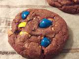 Cookies chocolat aux m&m's