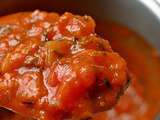 Sauce tomate ail basilic
